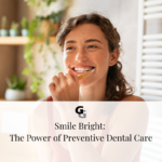 Smile Bright: The Power of Preventative Dental Care Woman Brushing Teeth