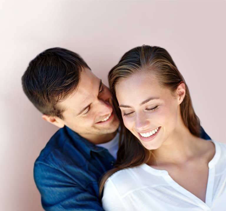 Image of smiling couple